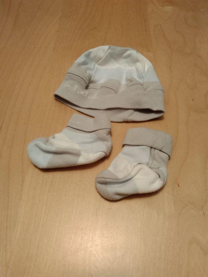 lot de 4 bonnets + chaussons T0 - photo numéro 2