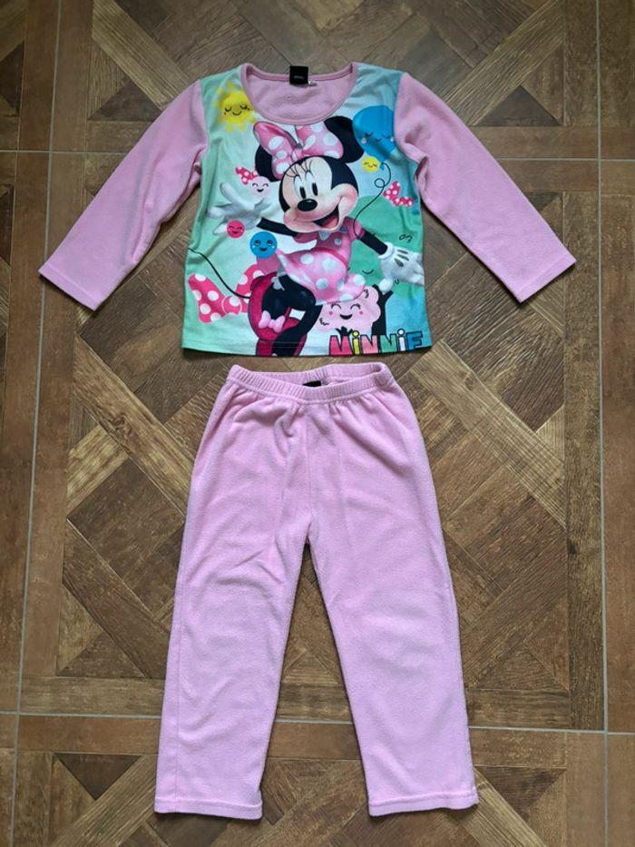 Pyjama polaire Minnie 4/5ans - photo numéro 1