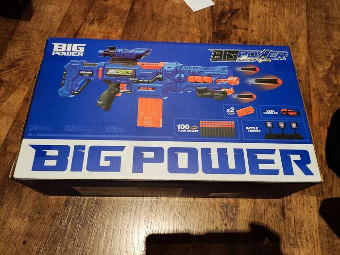 Coffret Big nerf electric avec cible NEUF - photo numéro 2