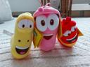 Lot de peluche larva