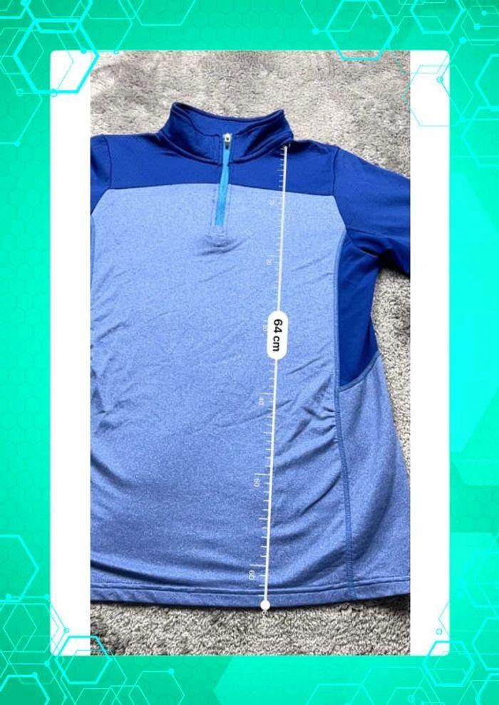 👕 Sweat de sport running cycliste champion Bleu Taille XS 👕 - photo numéro 3