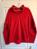 Pull quechua rouge