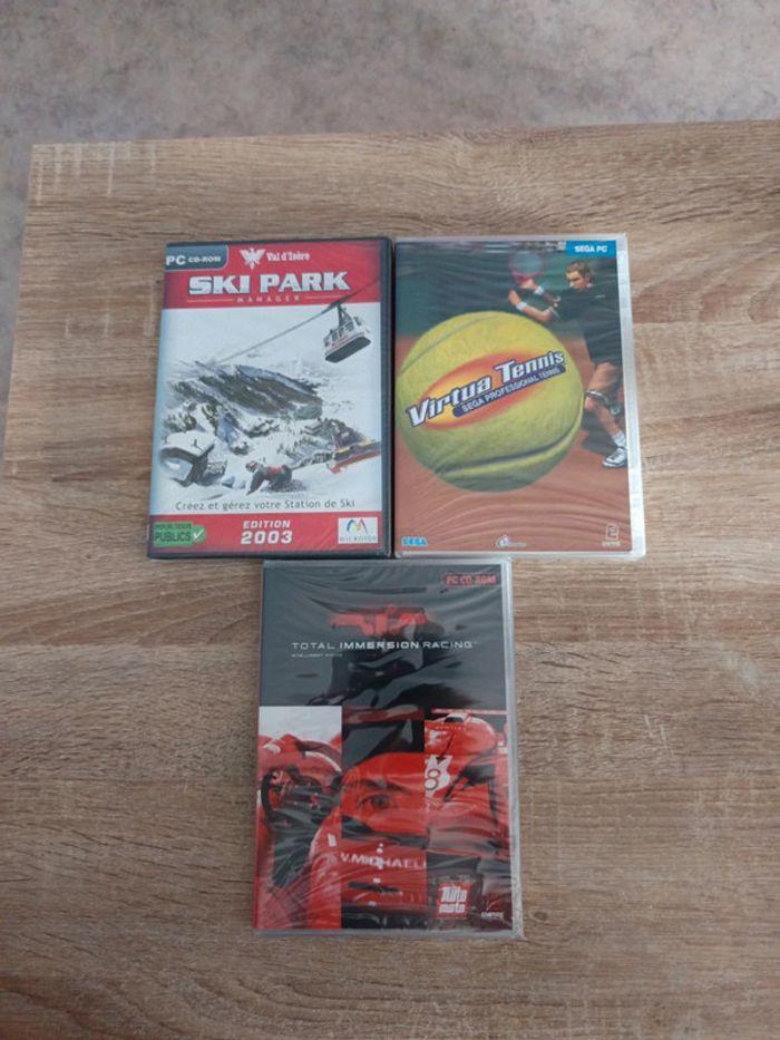 Lot de 3 Jeu PC Sport - photo numéro 1