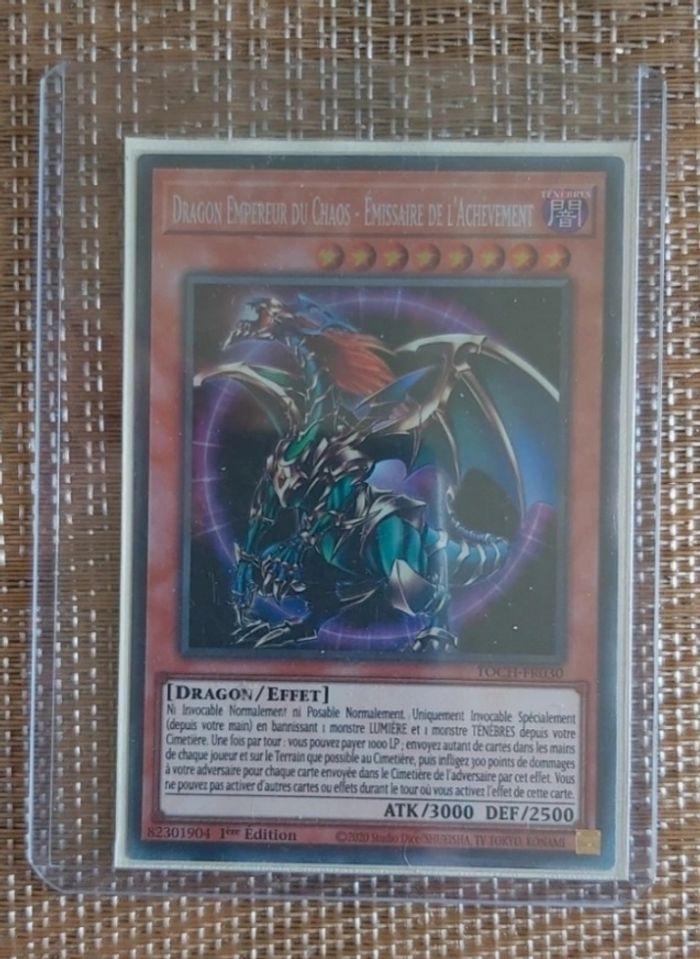 Dragon Empereur du Chaos - Emissaire de l'Achèvement (V.2 - Collectors Rare) - photo numéro 1