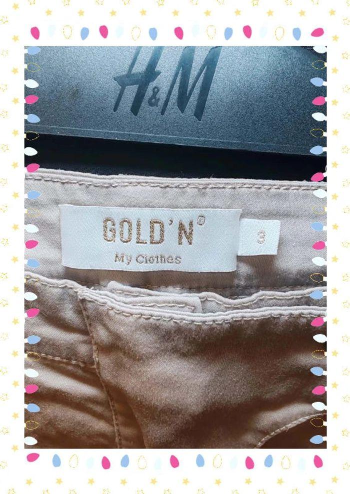 Pantalon gold'n - photo numéro 3