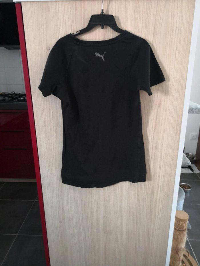 Tee.shirt noir taille 10 ans - photo numéro 2