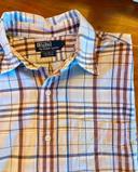 Belle chemise manches courtes rayé taille L - Vintage Ralph Lauren homme