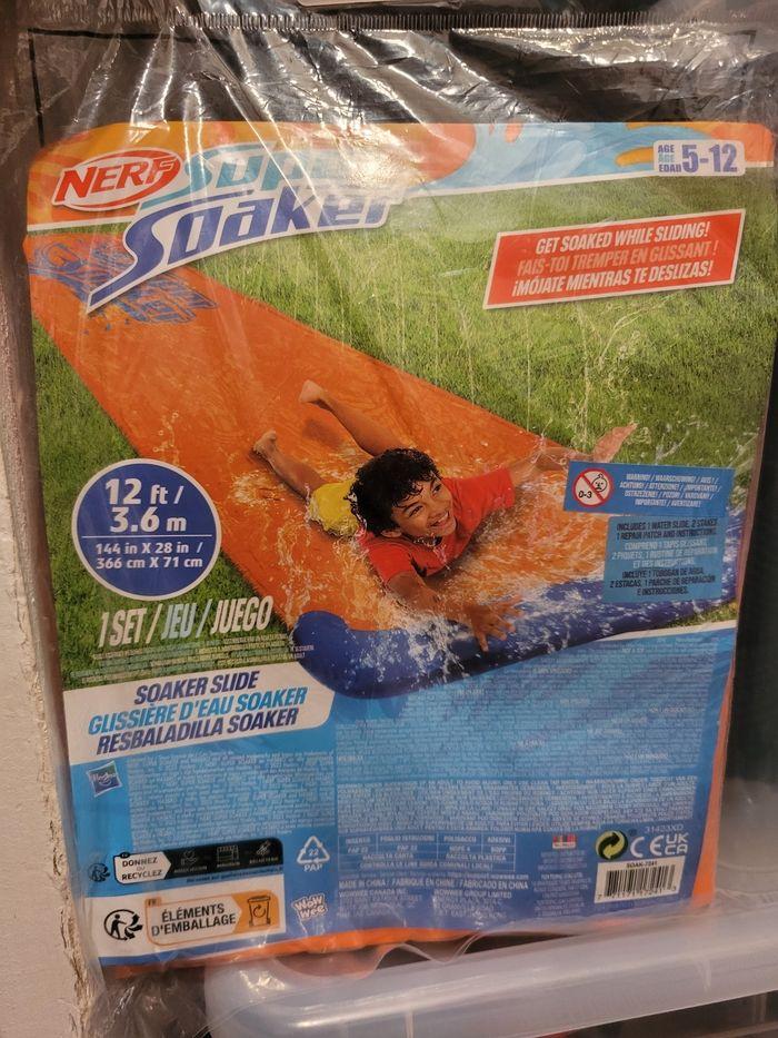 Ventre qui glisse neuf  nerf super soaker jeu d'eau extérieur - photo numéro 1