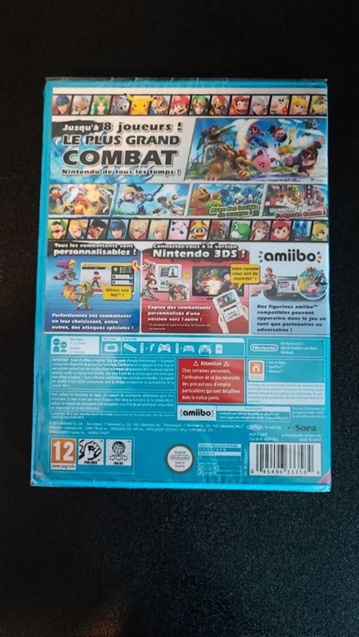 Super Smash Bros Wii U Neuf sous blister - photo numéro 2