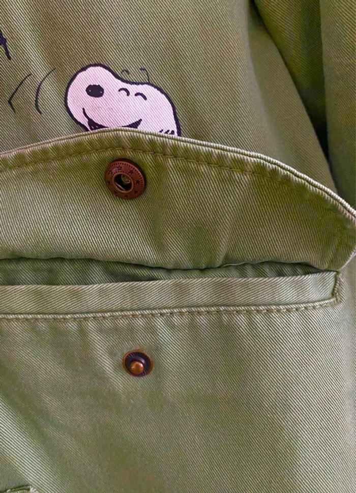 Veste zippée kaki SNOOPY Peanuts ZARA 11/12 ans - photo numéro 6