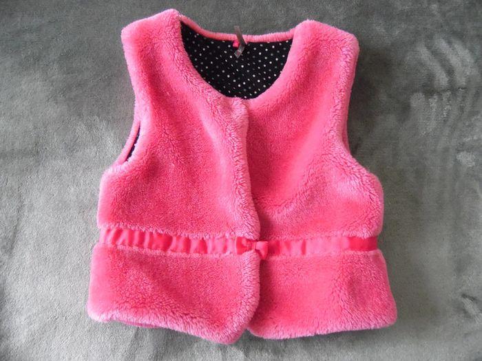 Petit gilet fourrure, taille 10 ans. - photo numéro 1