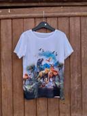 Tee-shirt garçon dinosaure  12 ans