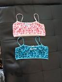 Lot de 2 brassière 13/14 ans