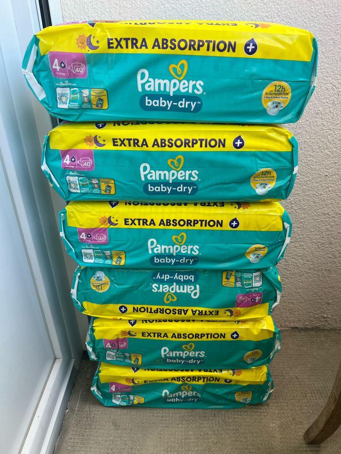 Pampers baby-dry  taille 4+ - photo numéro 2