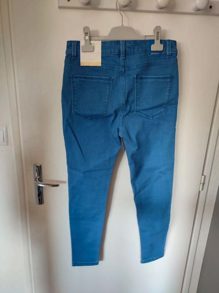 Jean neuf stradivarius taille 38 bleu - photo numéro 6