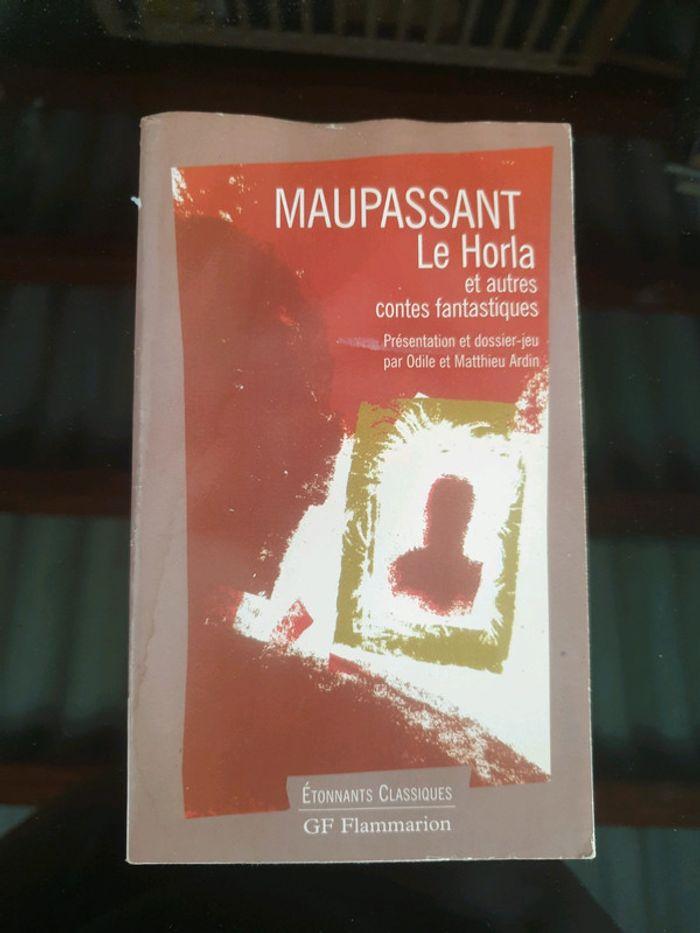 Livre maupassant le horla et autres contes fantastiques - photo numéro 1