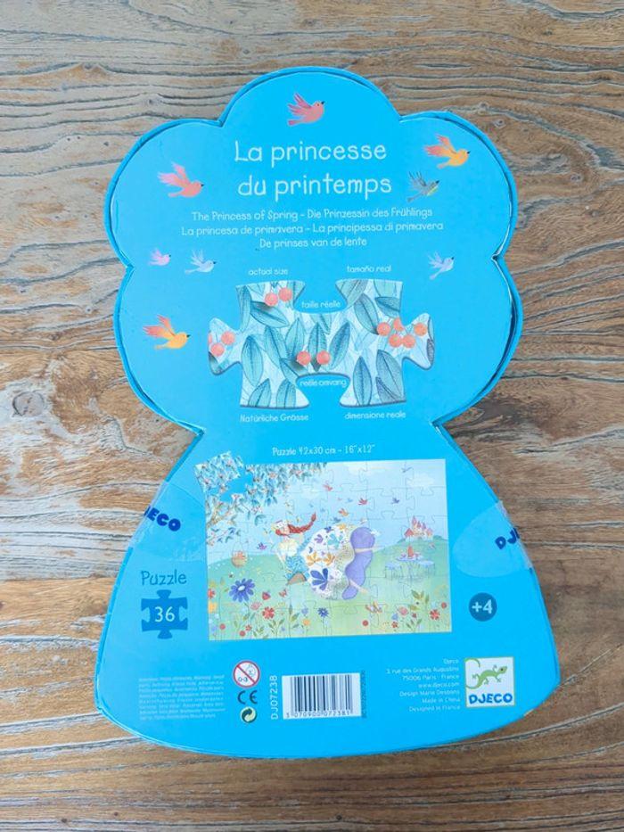 Puzzle - La princesse du printemps - Djeco - photo numéro 3