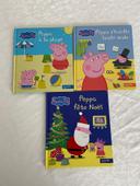 Lot de 3 livres peppa pig