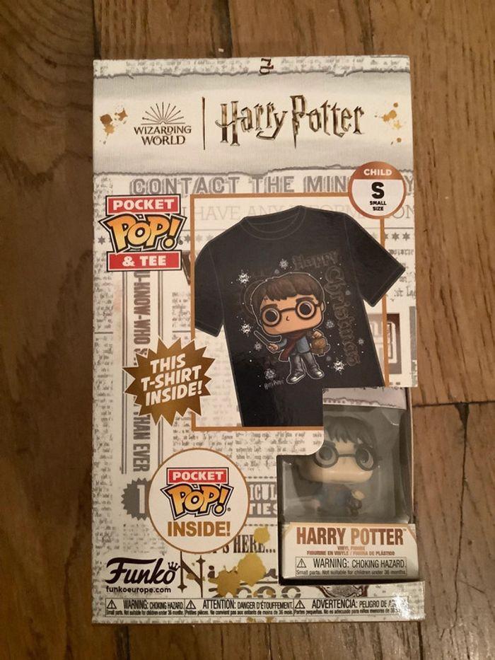 Figurine et T-shirt Funko Pocket Pop! - Harry Potter thème noël - photo numéro 1