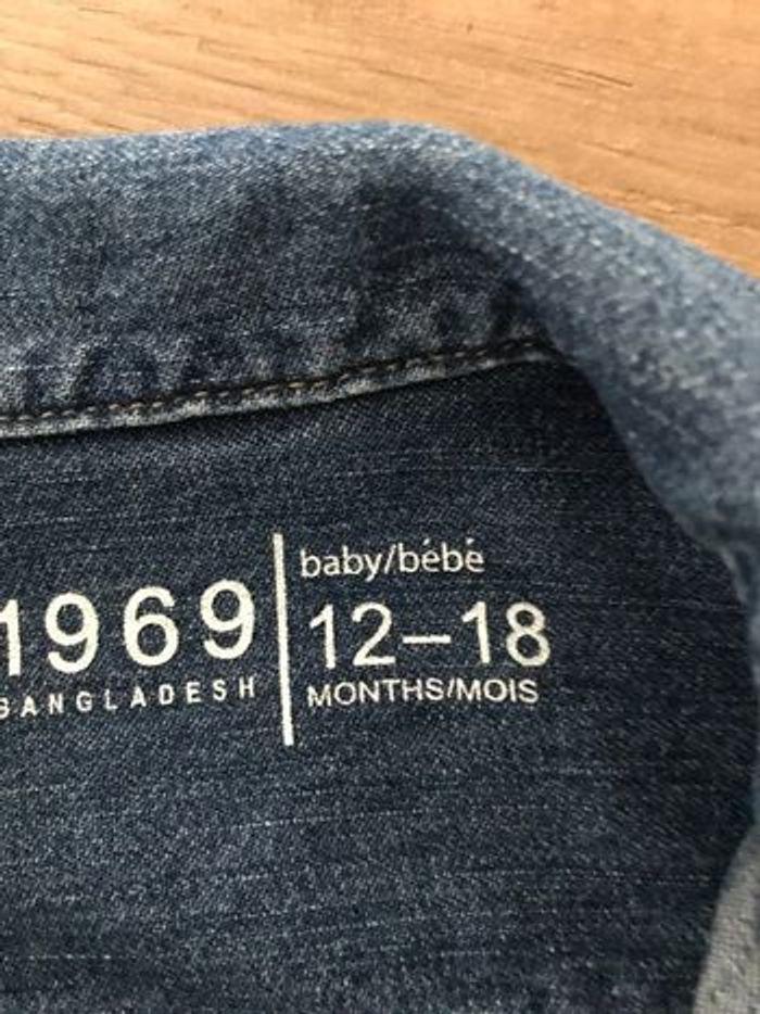 Veste en jeans gap baby 12-18 mois - photo numéro 12