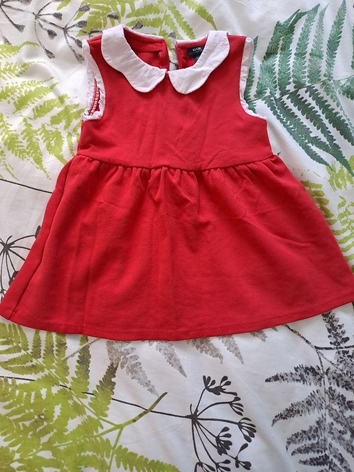 Robe rouge bébé 12mois - photo numéro 1