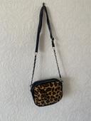 leopard print handbag