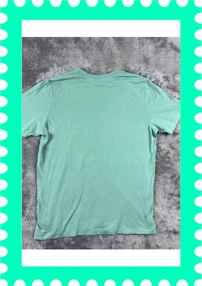 👕 T-shirt Nike logo brodé Turquoise Taille L 👕 - photo numéro 2