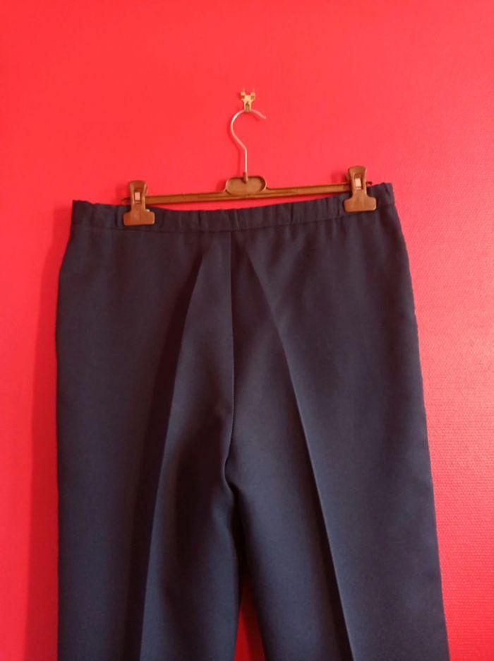 Pantalon femme bleu marine taille 46 Très bon état - photo numéro 6