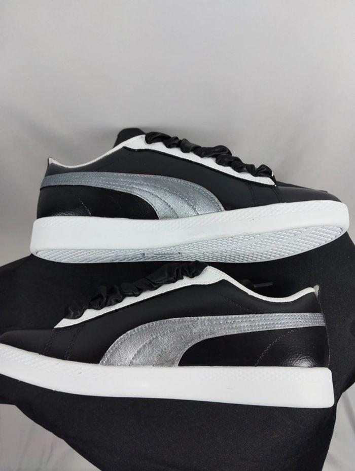 Baskets customisées Puma Smash Wns v2 L – Billie Jean - photo numéro 4