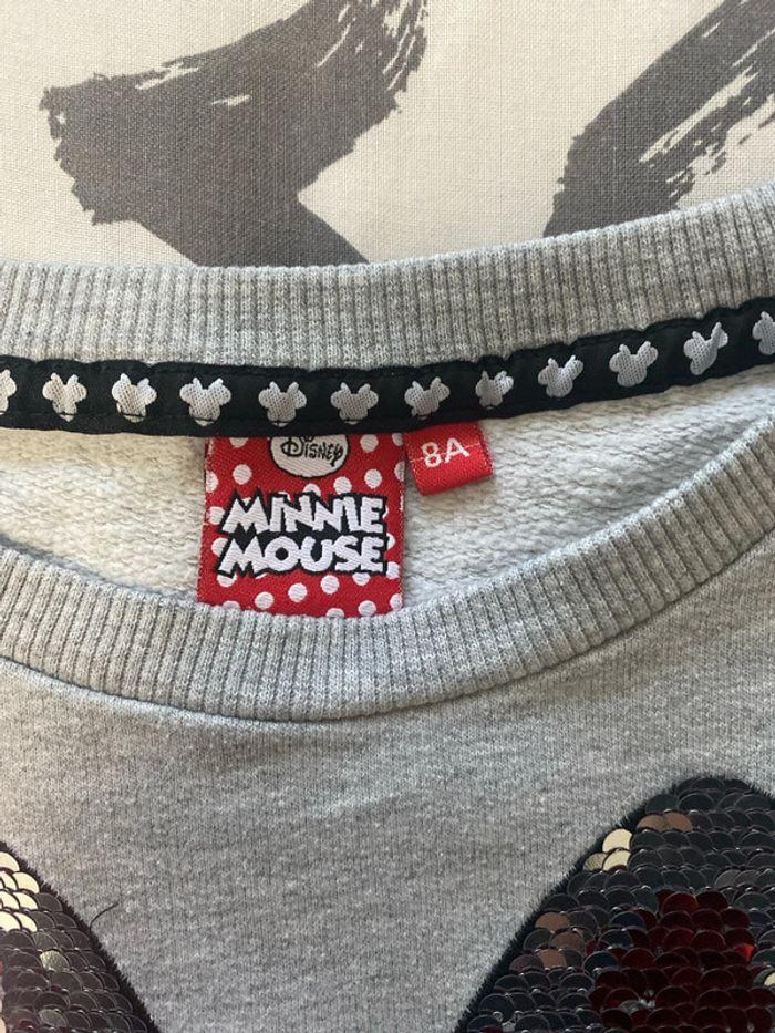 Pull Minnie gris - photo numéro 2