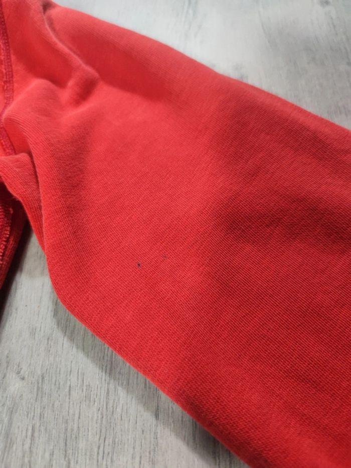 Sweat à Capuche Ralph Lauren 1967 Rouge Logo Brodé Bleu Taille M Homme - photo numéro 13