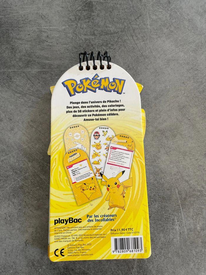 Carnet d’activité Pokémon - photo numéro 6