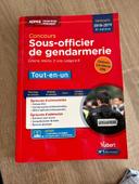 Livre de révision, concours, sous-officiers de gendarmerie