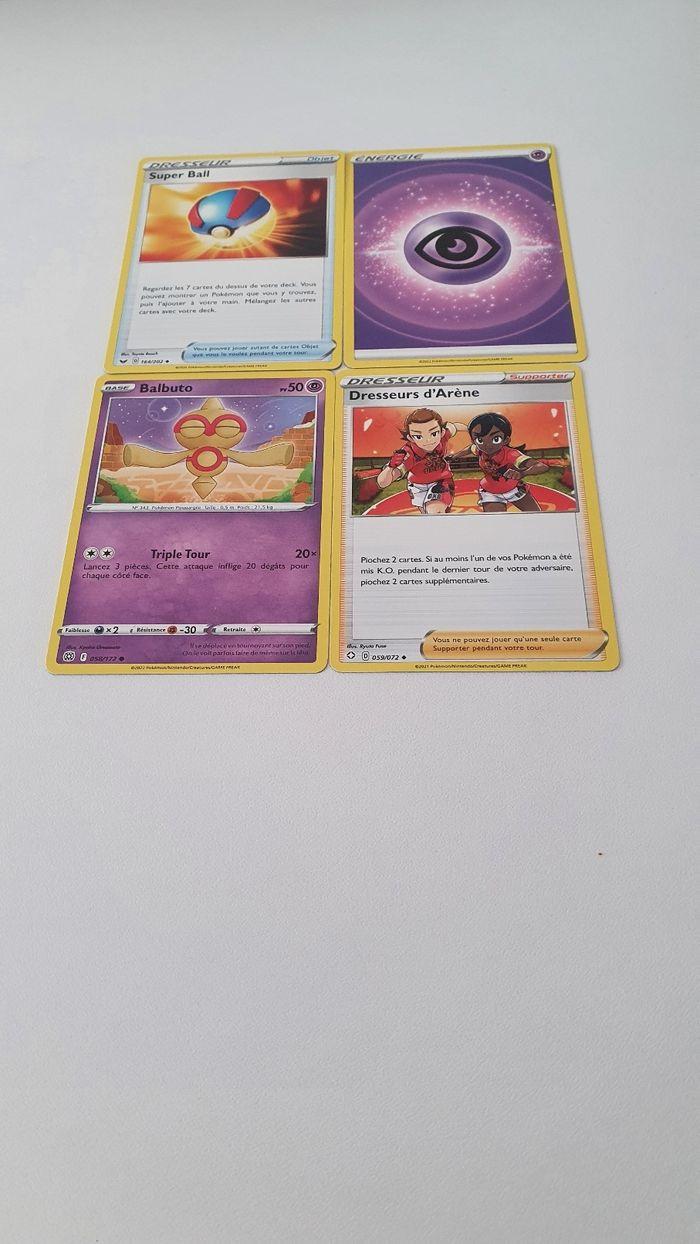 4 cartes Pokemon neuves - photo numéro 1