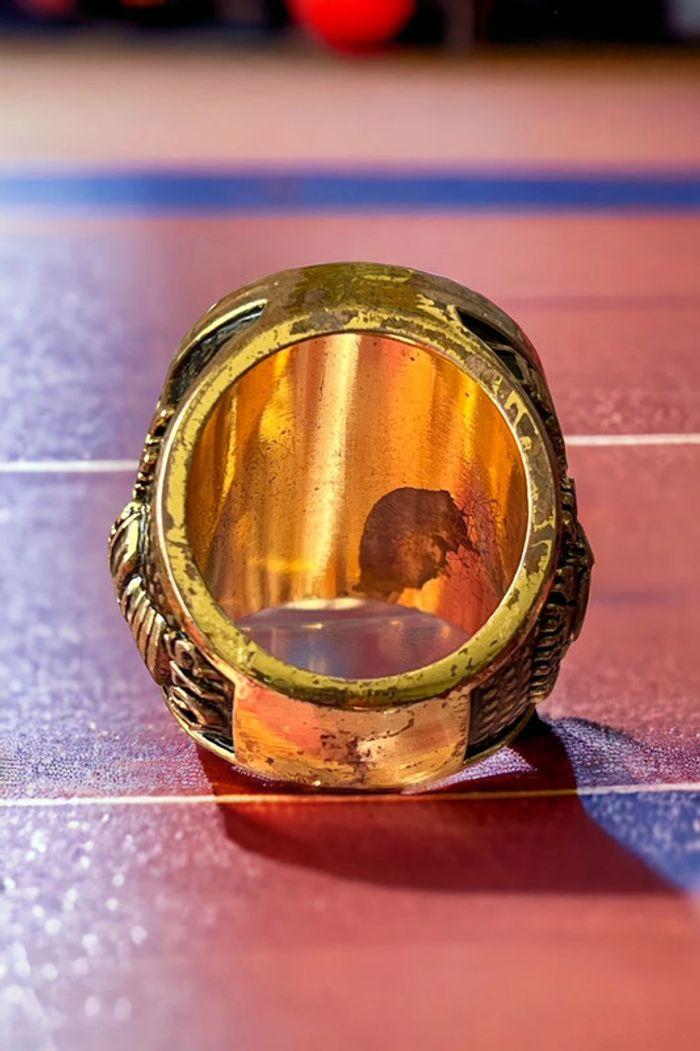 1975 NBA Golden State Warriors Basketball Champions Ring Bague - photo numéro 4