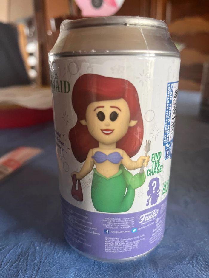 Figurine Funko Pop Canette Soda Ariel la petite Sirène scellé - photo numéro 3