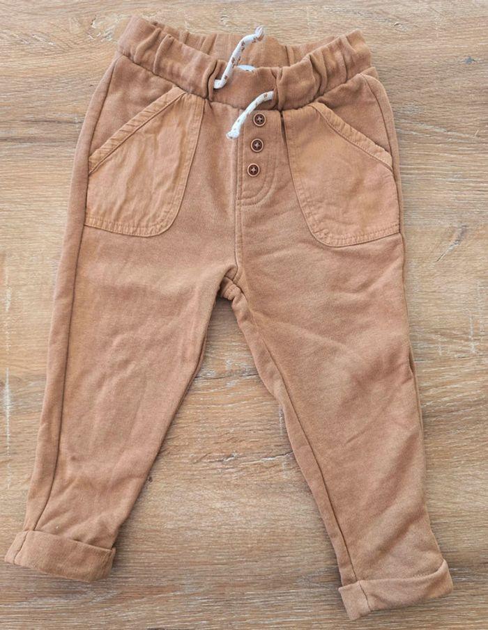 Pantalon Gemo camel clair style jogging - photo numéro 1