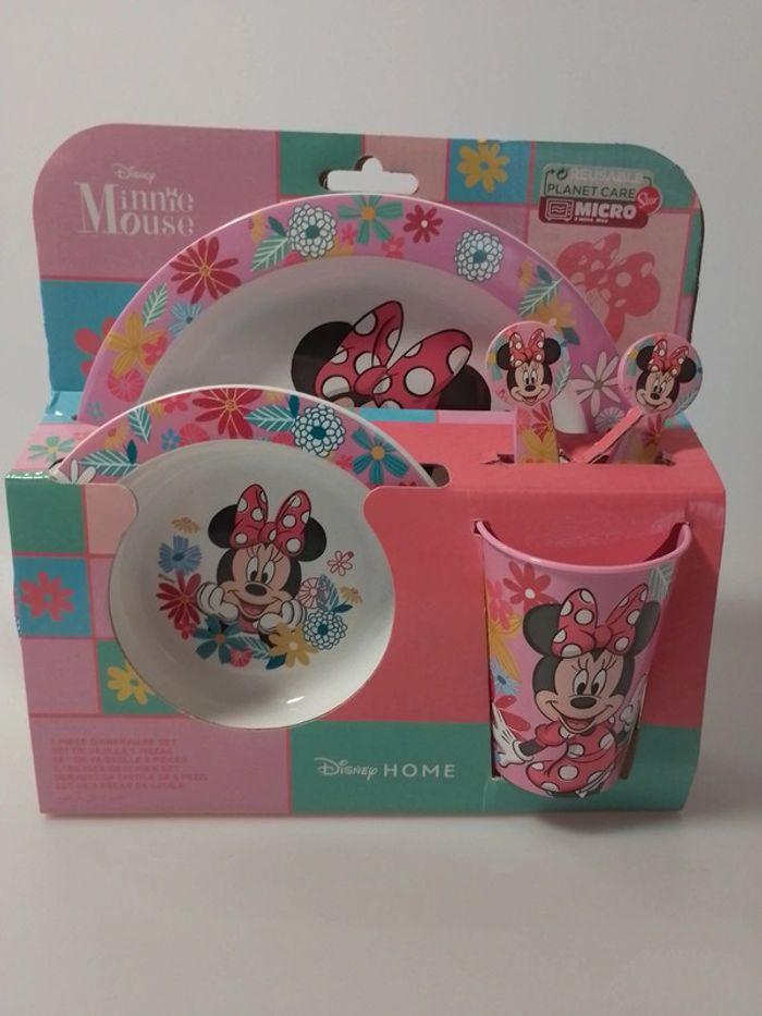 Set de vaisselle 5 pièces Minnie Mouse Disney pour enfant - Produit Neuf - photo numéro 4