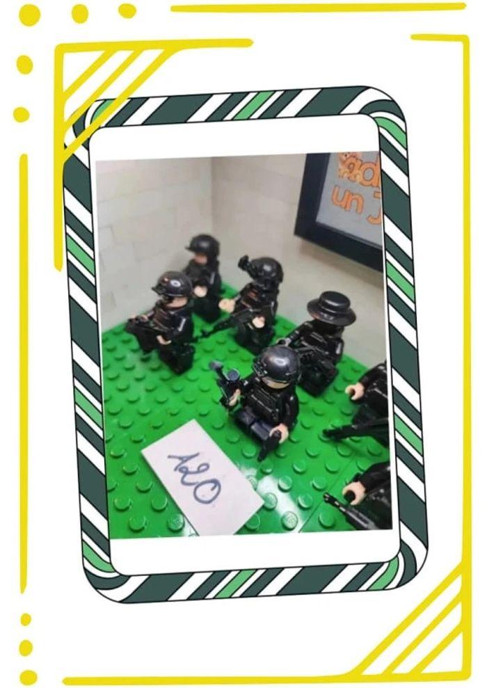 "Lot A20" - Lot de 8 soldats type Lego - photo numéro 4