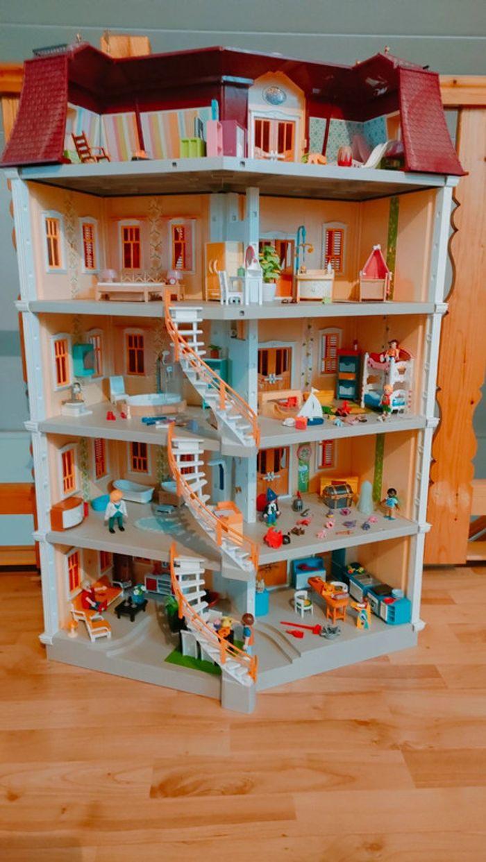 Maison dolhouse playmobil 4 étages - photo numéro 2