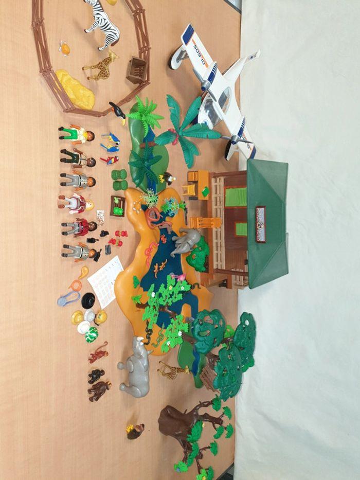 Lot savane playmobil - photo numéro 1