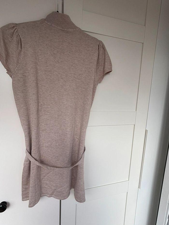 Robe pull courte beige T38/40 - photo numéro 4