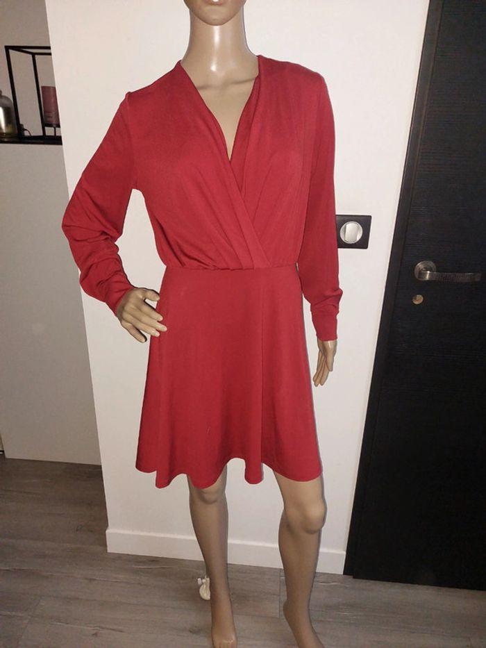 Robe rouge taille S peu portée - photo numéro 1