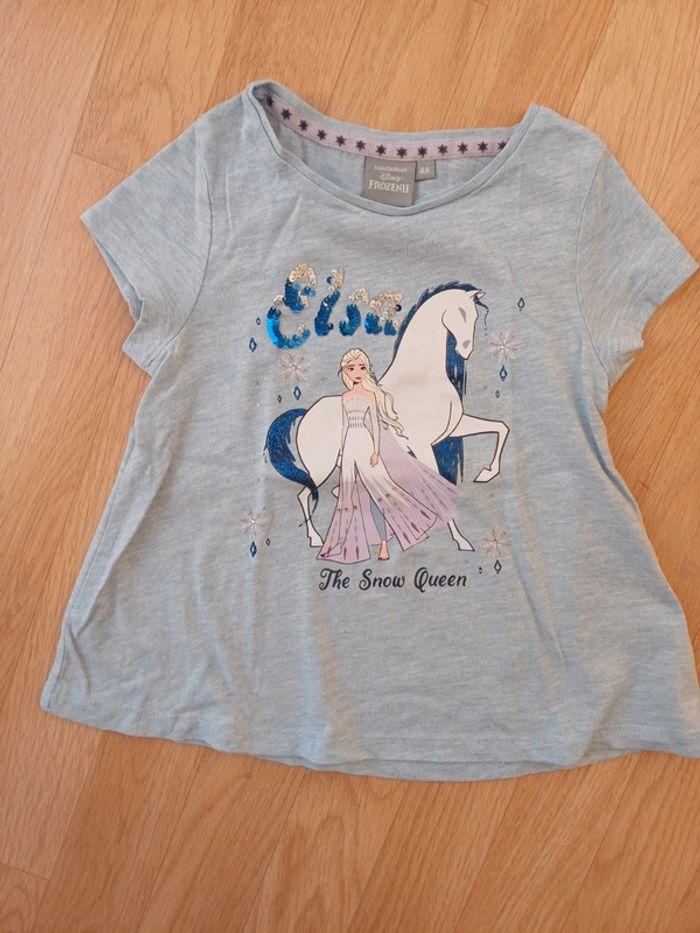 Tshirt Elsa Reine des neiges frozenII - photo numéro 1