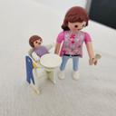 Playmobil bébé et sa maman