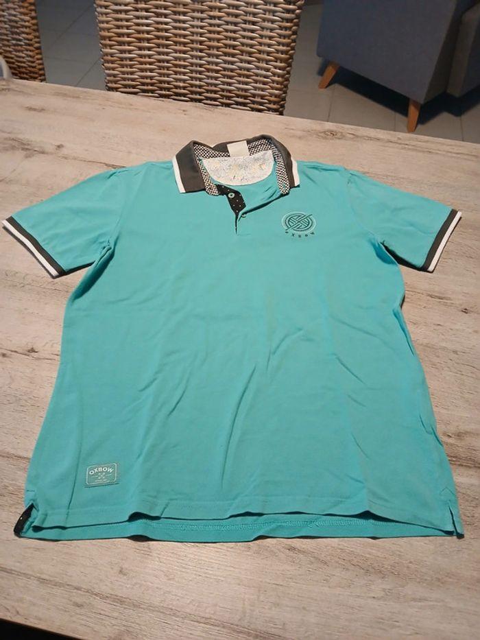 Polo turquoise Oxbow - photo numéro 1