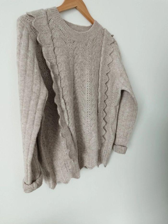 Pull tout doux beige - photo numéro 2