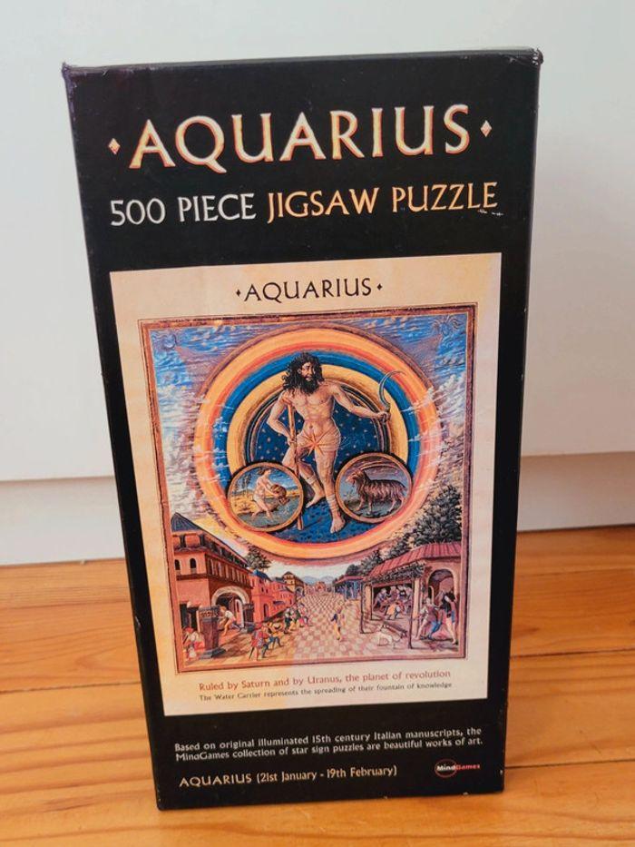 Puzzle Astrologie vintage aquarium 500 pièces - photo numéro 3