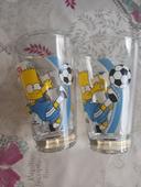 Lots de 2 verres Bart Simpson