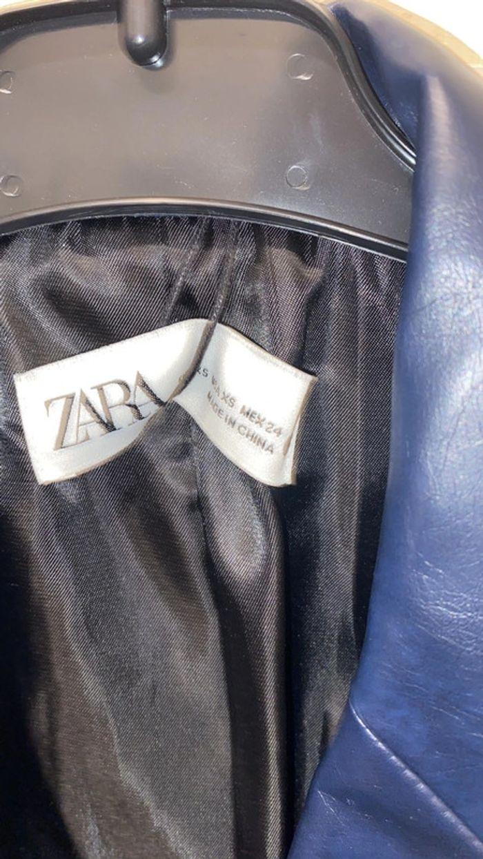 Veste simili cuir ZARA - photo numéro 3